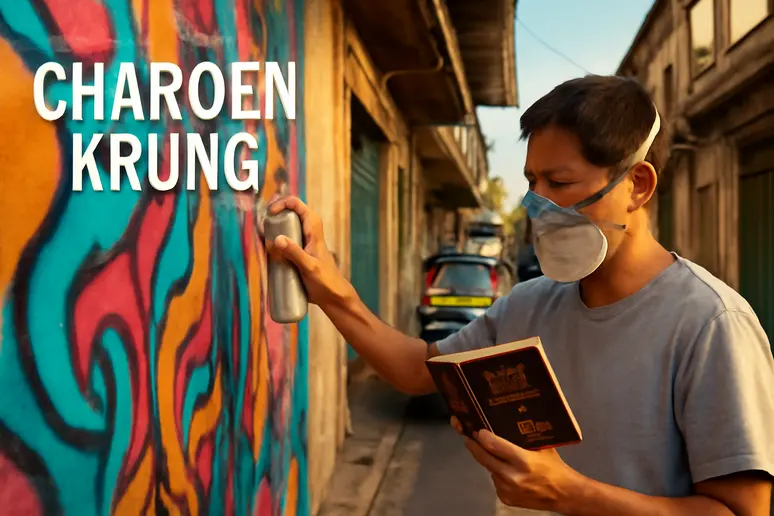 สตรีทอาร์ต ในไทย: คู่มือสำรวจกราฟฟิตี้ย่านเจริญกรุง