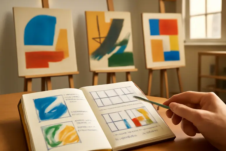 คู่มือเริ่มต้นสู่ศิลปะนามธรรม: พื้นฐาน ตีความ เสพงาน